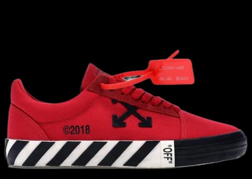OFF-WHITE Vulc Low Red