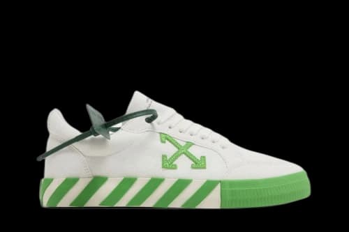 Off-White Vulc Sneaker 'White Fluo Green'