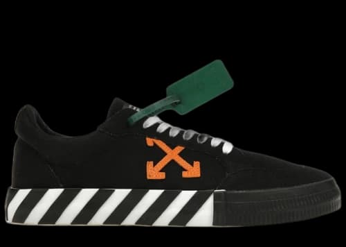 OFF-WHITE Vulc Low Top Black Orange