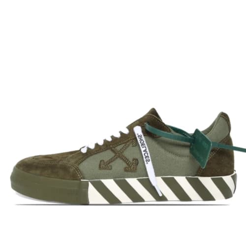 OFF-WHITE Vulc Low Military Green