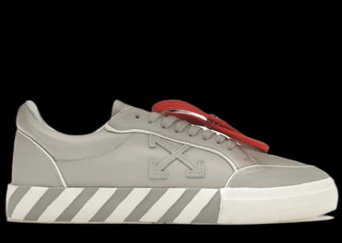 OFF-WHITE Vulc Leather Sneaker Grey