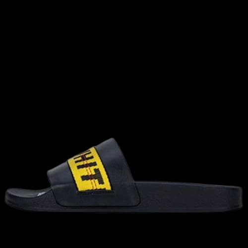Off-White Industrial Sliders 'Black Yellow' F/W 2019