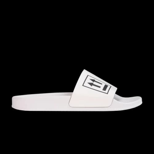 Off-White Sliders 'Double Arrows - White'