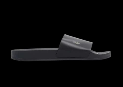OFF-WHITE Drowning Man Logo Slides Black Khaki