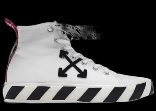 OFF-WHITE Vulcanized Mid Top Black Arrow
