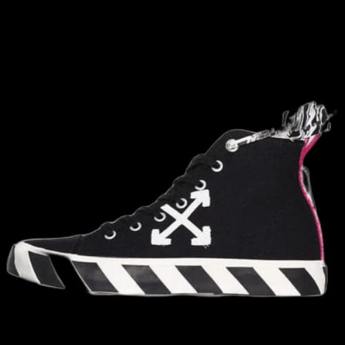 Off-White Vulc Sneaker Mid 'Black White'