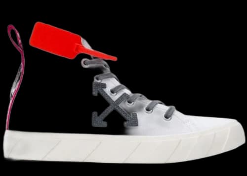 Off-White Mid Top White