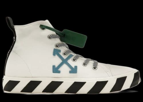 OFF-WHITE Vulc Mid White Blue