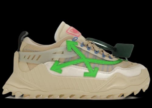 Off-White Odsy-1000 Beige Green
