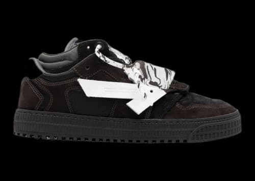OFF-WHITE Floating Arrow Low Black White Black