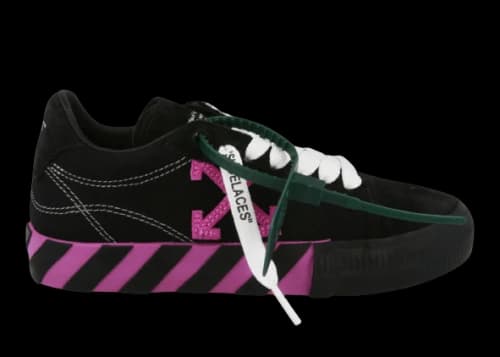 OFF-WHITE Vulc Low Black Violet (Women's)