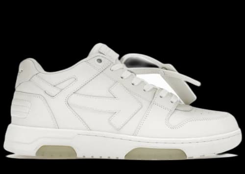 Off-White Out Of Office Calf Leather Triple White