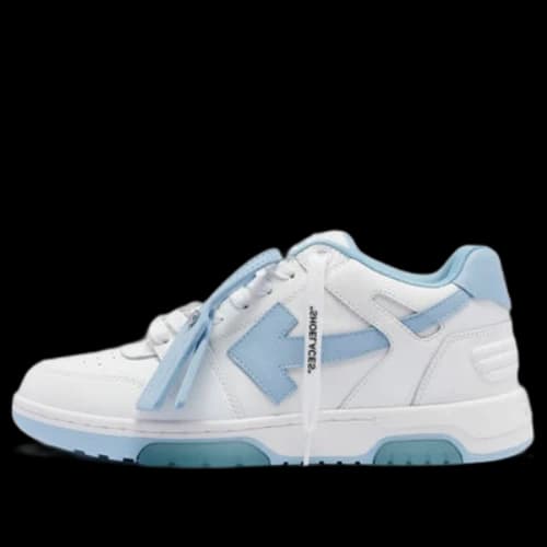 Off-White Out Of Office Leather Sneaker 'White Blue'