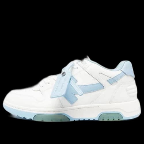 Off-White Out Of Office Leather Sneakers 'White Blue'