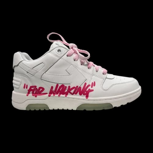 Off-White Out of Office 'For Walking - White Fuchsia'