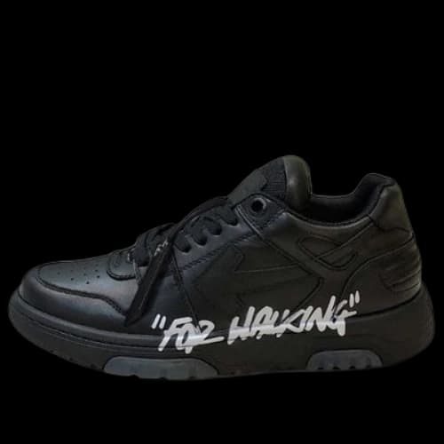 Off-White Out Of Office Low-Top For Walking Sneaker 'Black White'