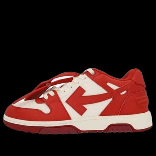Off-White Out Of Office Low-Top Sneakers 'Red White'