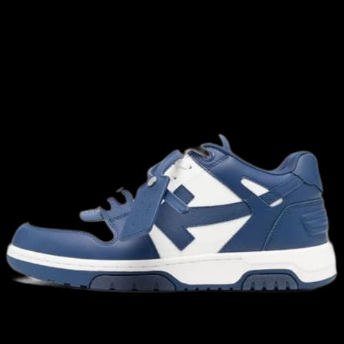 Off-White Out Of Office Panelled Lace-Up Sneakers 'Blue White'