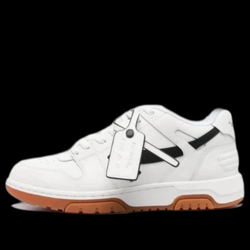 Off-White Out Of Office Low Leather Sneaker 'White Black'
