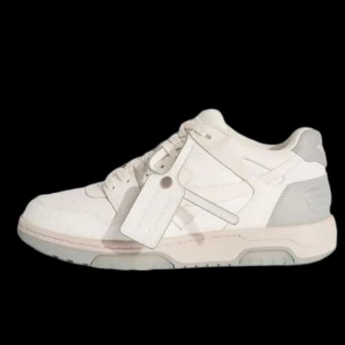 Off-White Out Of Office Leather Sneakers 'White Grey'