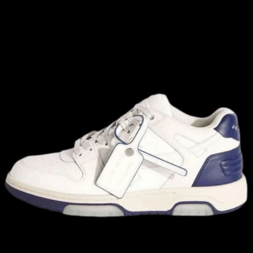 Off-White Out Of Office Leather Sneakers 'White Blue'