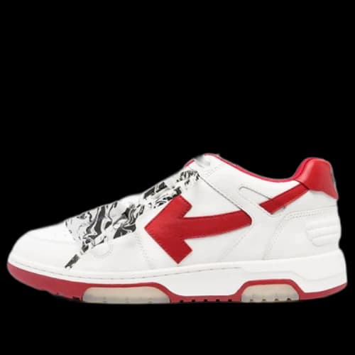 Off-White Out Of Office Low-Top Sneaker 'White Red'