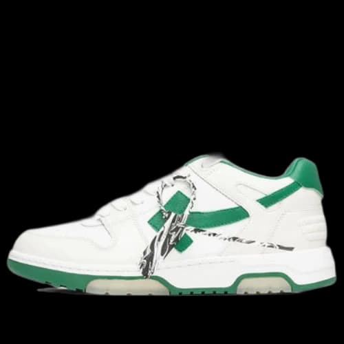 Off-White Out Of Office Low Top Sneakers White/Green