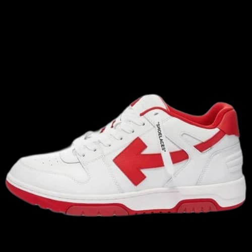 Off-White Out Of Office Low-Top Sneaker 'Red White'