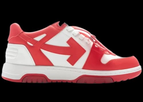 OFF-WHITE Out Of Office Low White Red
