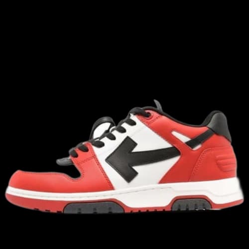 Off-White Out of Office Low Sneaker 'Red White Black'
