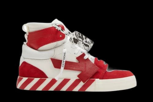 Off-White Vulc Sneaker High 'White Red'