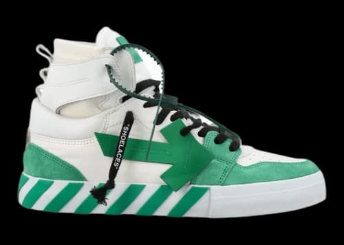OFF-WHITE Vulc High White Green
