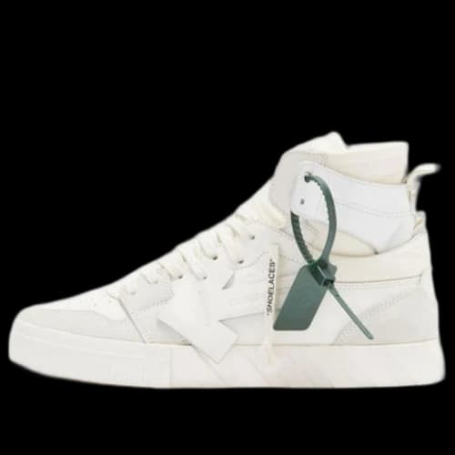 Off-White Vulcanized High-Top 'White Green'