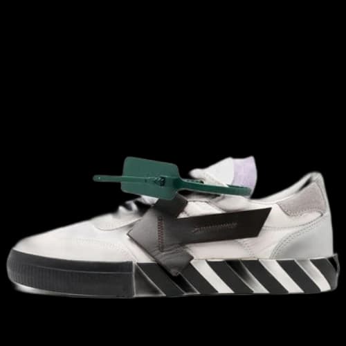 Off-White New Vulcanized Low 'White Black'