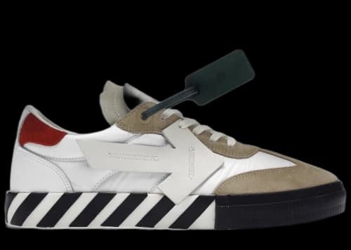 OFF-WHITE New Vulcanized Low White Beige