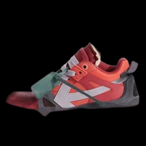 OFF-WHITE New Sponge Mid Red Grey