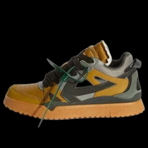 OFF-WHITE New Sponge Mid Military Black