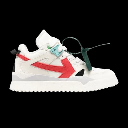 Off-White New Mid Sponge 'White Red'