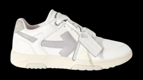 OFF-WHITE Slim OOO White Grey