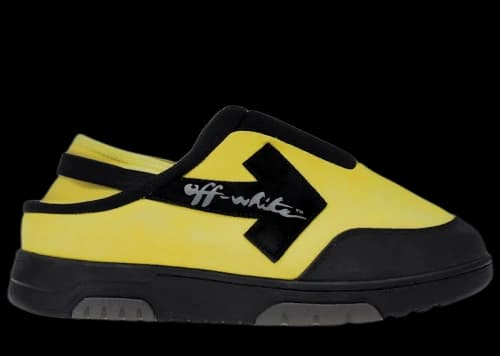 OFF-WHITE Out Of Office Mule Yellow Black
