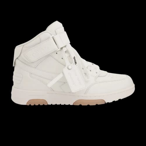 Off-White Out Of Office Mid 'White Beige Sole'