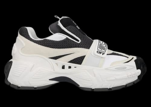 OFF-WHITE Glove Slip On Black White