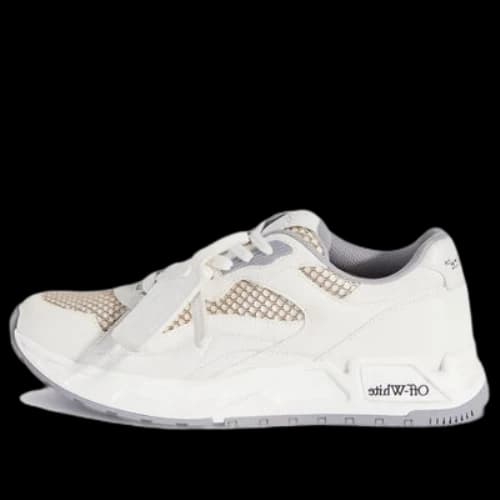 Off-White Kick Off Low-Top Sneakers 'White Tan'