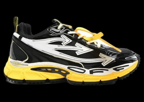 OFF-WHITE Be Right Back Black Yellow