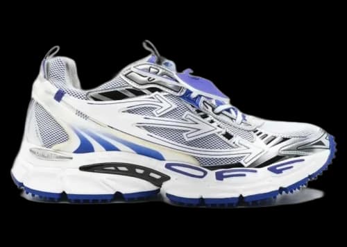 OFF-WHITE Be Right Back White Blue
