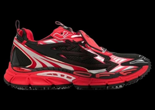 OFF-WHITE Be Right Back Black Red