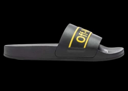 OFF-WHITE Industrial Belt Slide Black Yellow