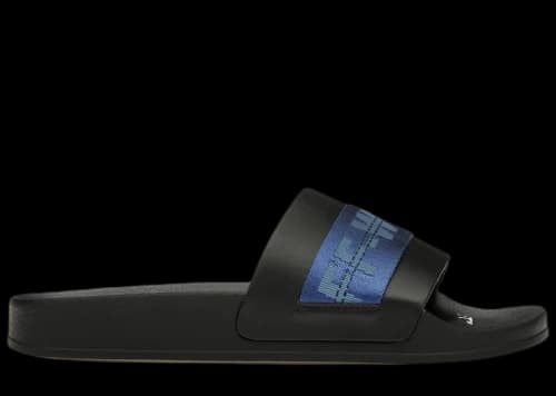 OFF-WHITE Industrial Sliders Black Blue