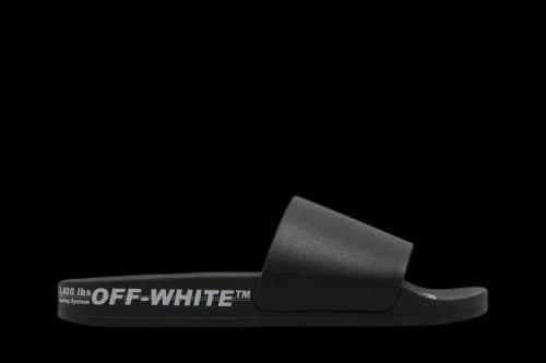 Off-White Industrial Belt Sliders 'Black'