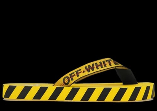 OFF-WHITE Industrial Flip Flops Yellow SS21